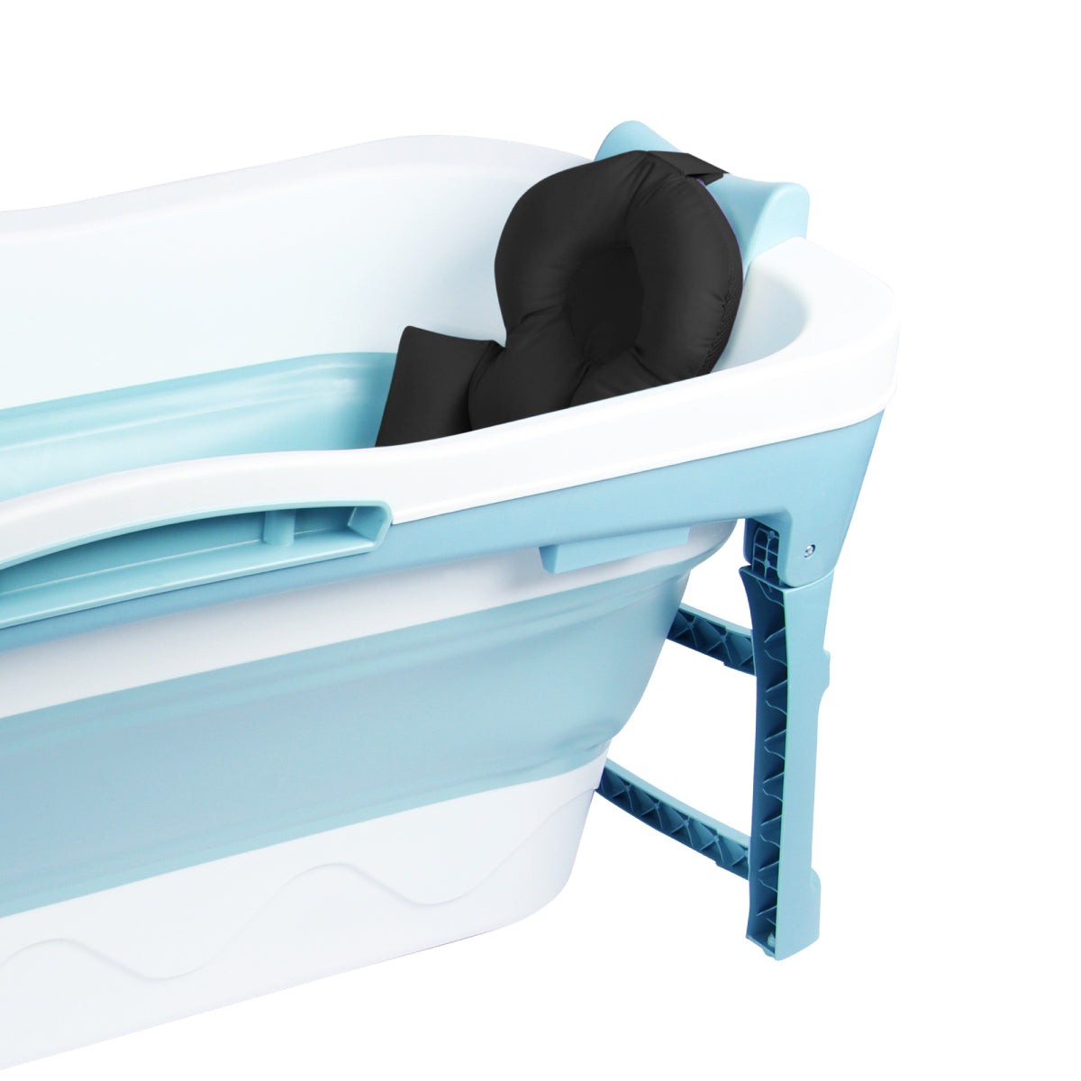 Faltbare Badewannekissen Schwarz